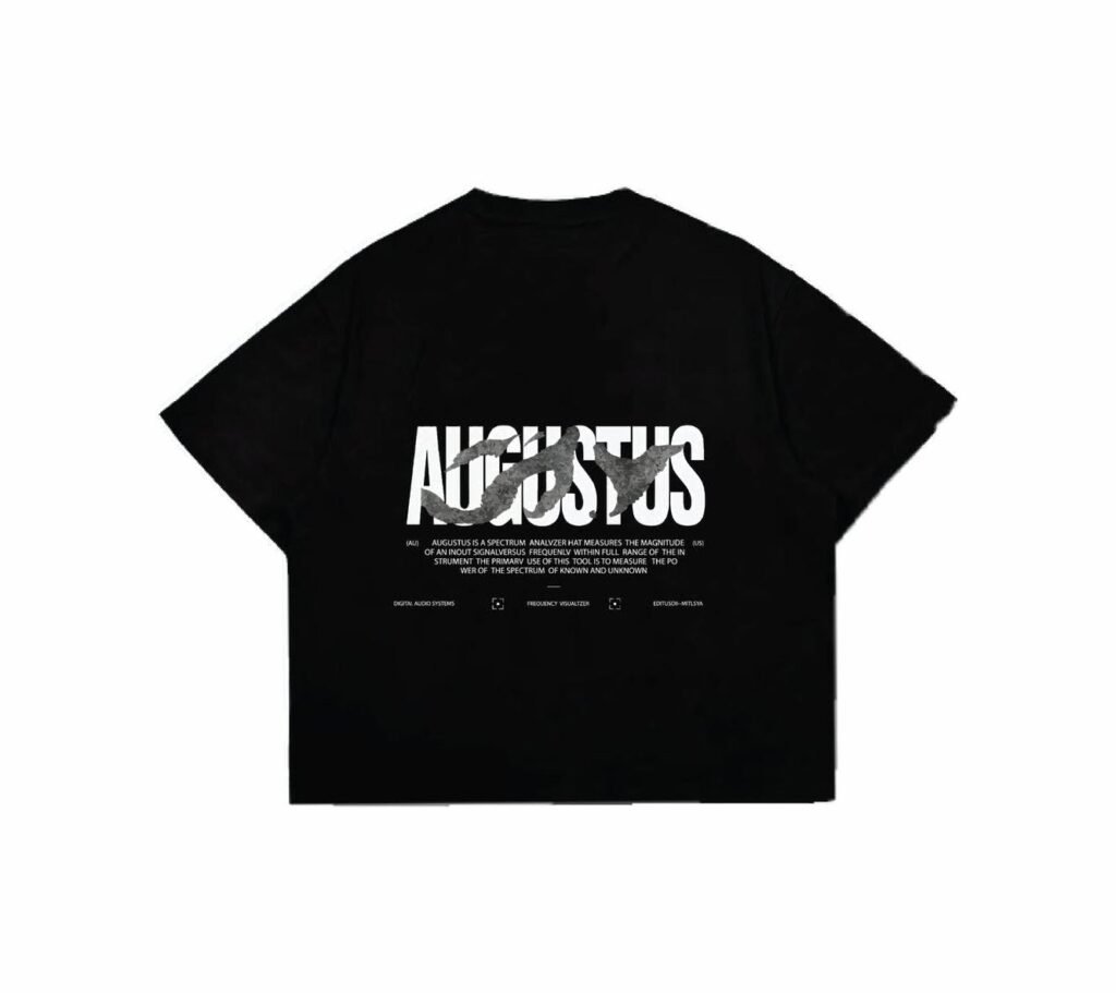 ÁO THUN “AUGUSTUS” SPECTRUM TEE / BLACK