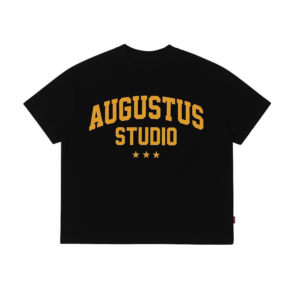 ÁO THUN “AUGUSTUS STUDIO” VARSITY TEE / GOLD